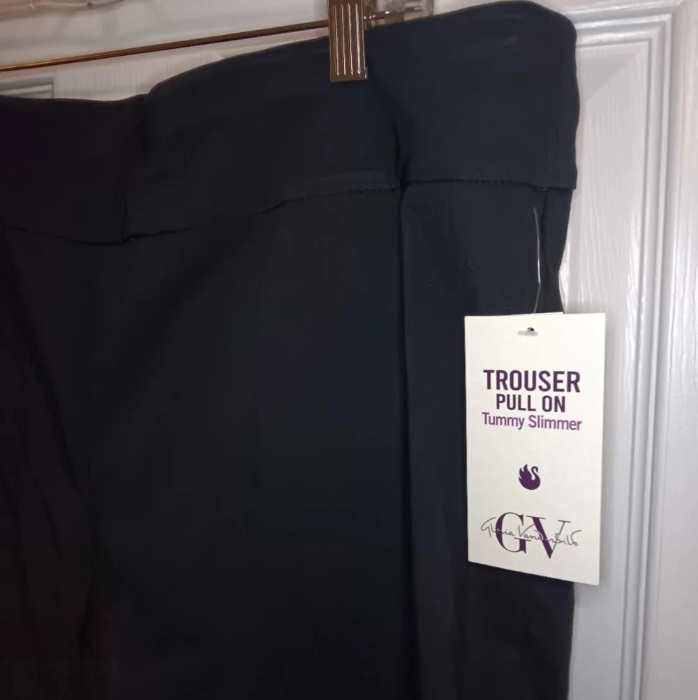 Gloria Vanderbilt Pull-On Womens Slim Leg Stretch Pants NWT - Picture 6 of 6